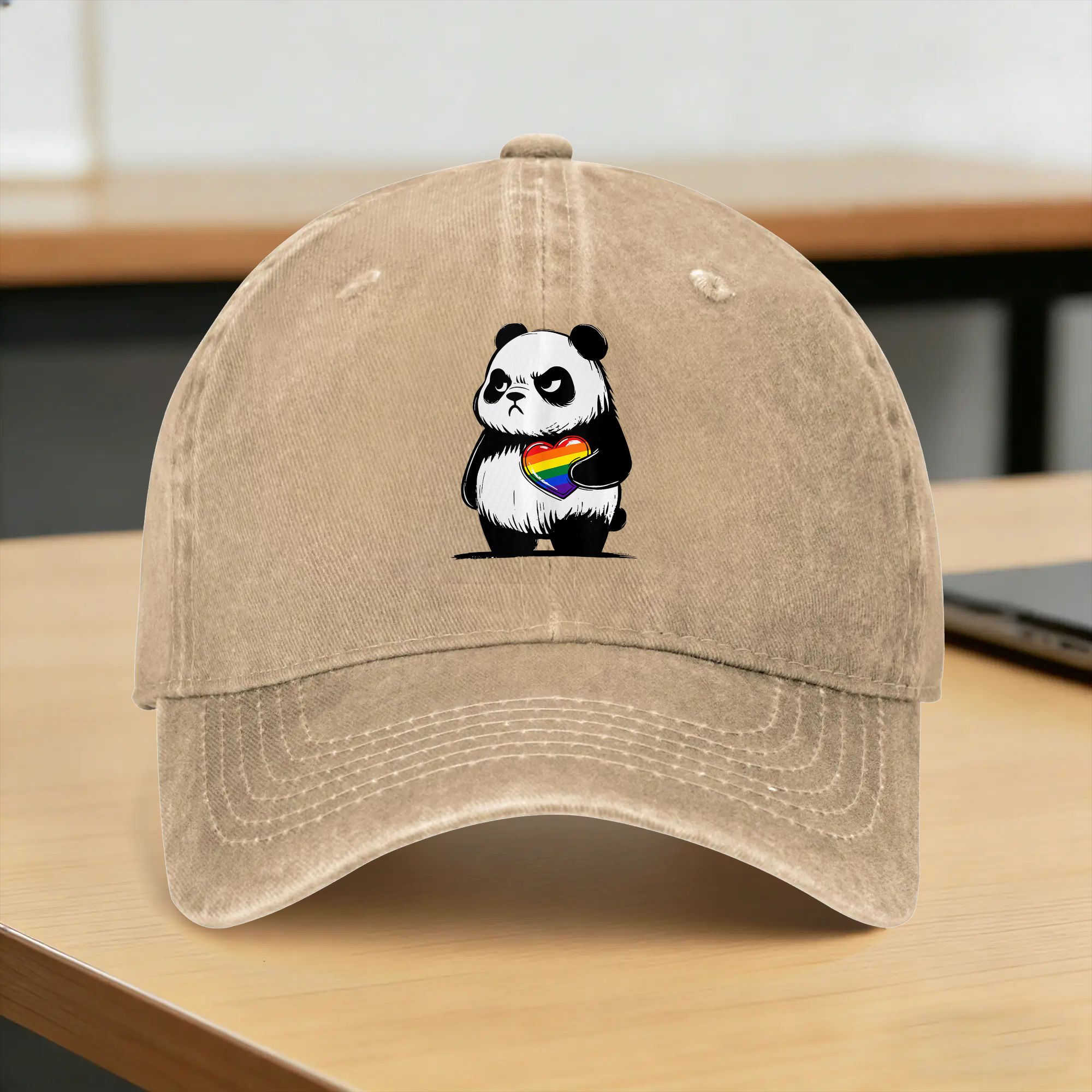 Outdoor Sport Hat Classic - หมวกแก๊ป Angry Panda LGBTQ Pride Month