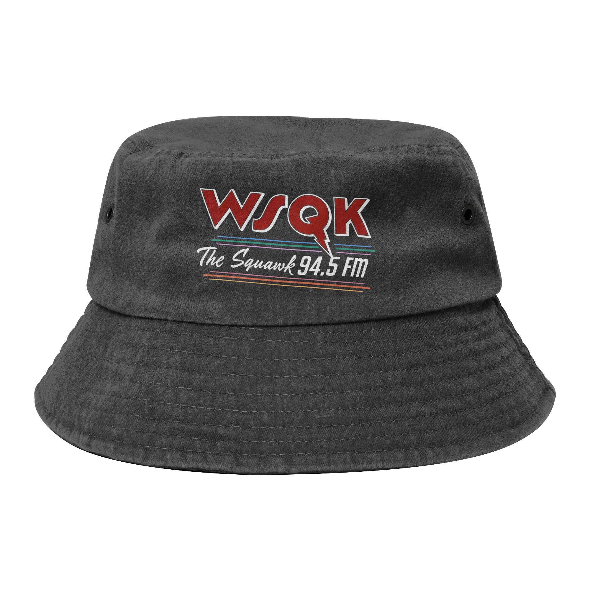 Outdoor Sport Ideas - หมวกบักเก็ตแบบยูนิเซ็กซ์ WSQK The Squawk 94.5 FM