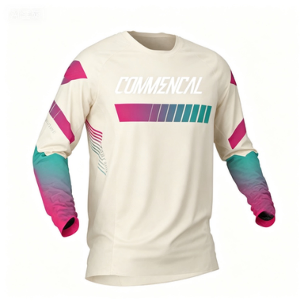 Outdoor Sportswear - เสื้อยืดแขนยาวสไตล์สปอร์ต พิมพ์ลายทันสมัย ใส่สบาย ระบายอากาศได้ดี เหมาะสำหรับใส่ลำลองประจำวันและเล่นกีฬาเบาๆ