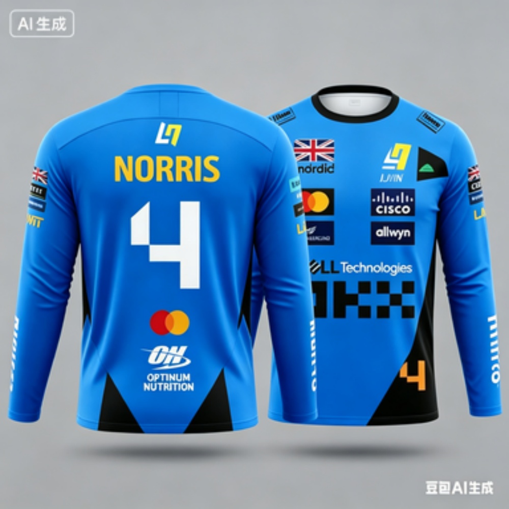 Outdoor Sportswear - ชุดแข่งรถ เสื้อกีฬาแขนยาว ระบายอากาศได้ดี สวมใส่สบาย สำหรับงานแข่งขันหรือสวมใส่ในชีวิตประจำวัน
