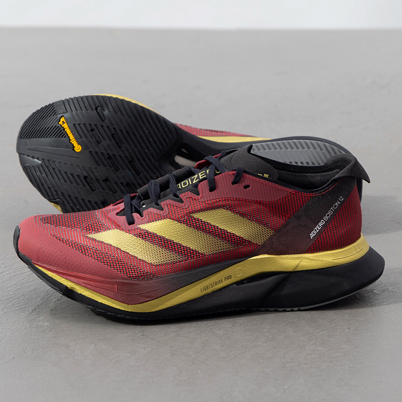 Adidas Shoes Adizero Boston 12 - อาดิดาสรองเท้าผู้ชายและผู้หญิง Adizero Boston 12 รองเท้าวิ่งกลางแจ้งกันกระแทกสบายระบายอากาศได้ดีรองเท้ากีฬารองเท้าลำลอง Js1919