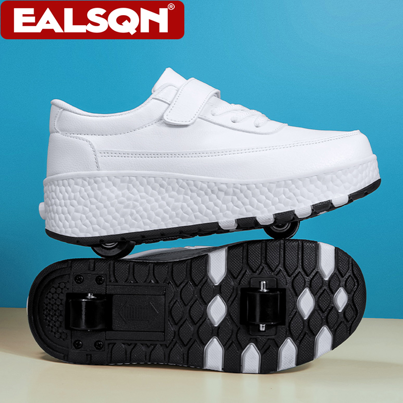 รองเท้าสเก็ตล้อคู่สำหรับเด็ก แ - Outdoor Sports Shoes บทวิจารณ์และราคา