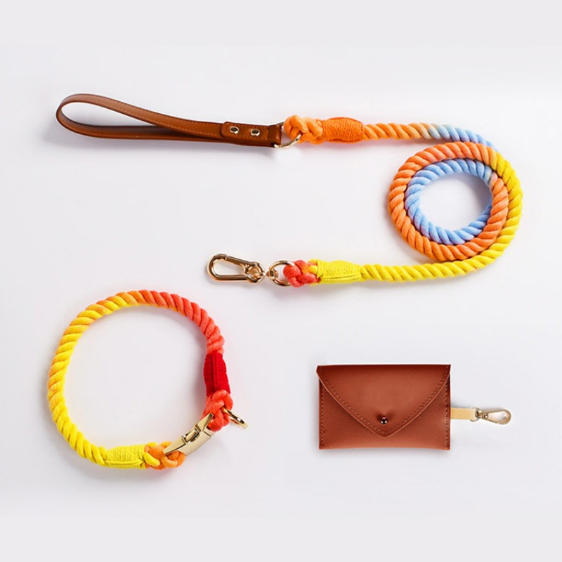 Loudik ขายส่งเชือกฝ้ายทอมือสีช - Headcollar Rope Set บทวิจารณ์และราคา