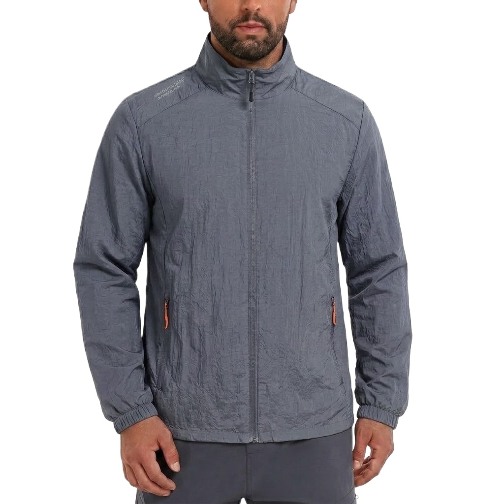 เสื้อคลุมกันแดด UPF50+ สำหรับผ - Outdoor Sport Jacket Men บทวิจารณ์และราคา