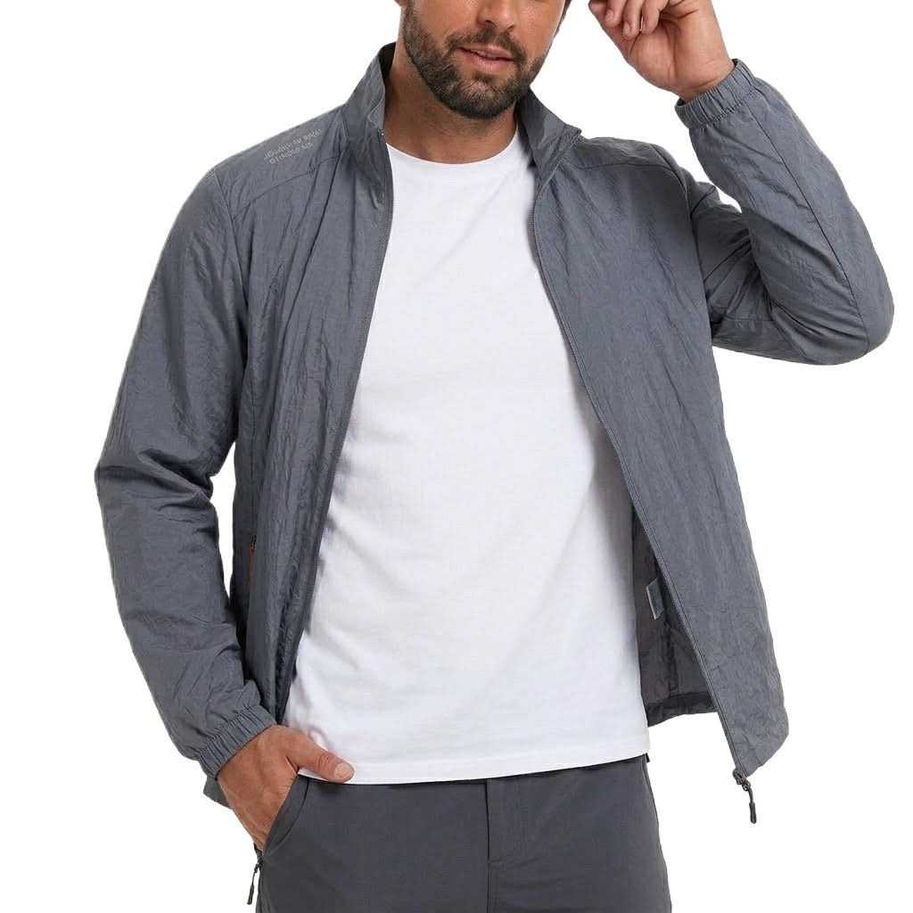 เสื้อคลุมกันแดด UPF50+ สำหรับผ - Outdoor Sport Jacket Men บทวิจารณ์และราคา