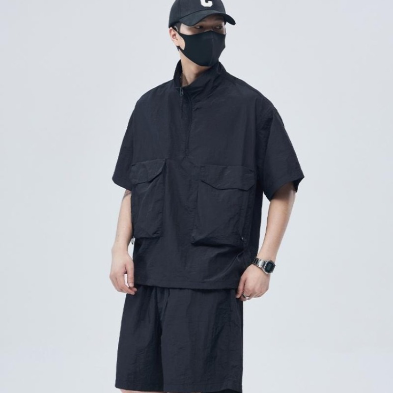 ชุดกีฬาลำลองฤดูร้อนสำหรับผู้ชา - Outdoor Sportswear บทวิจารณ์และราคา