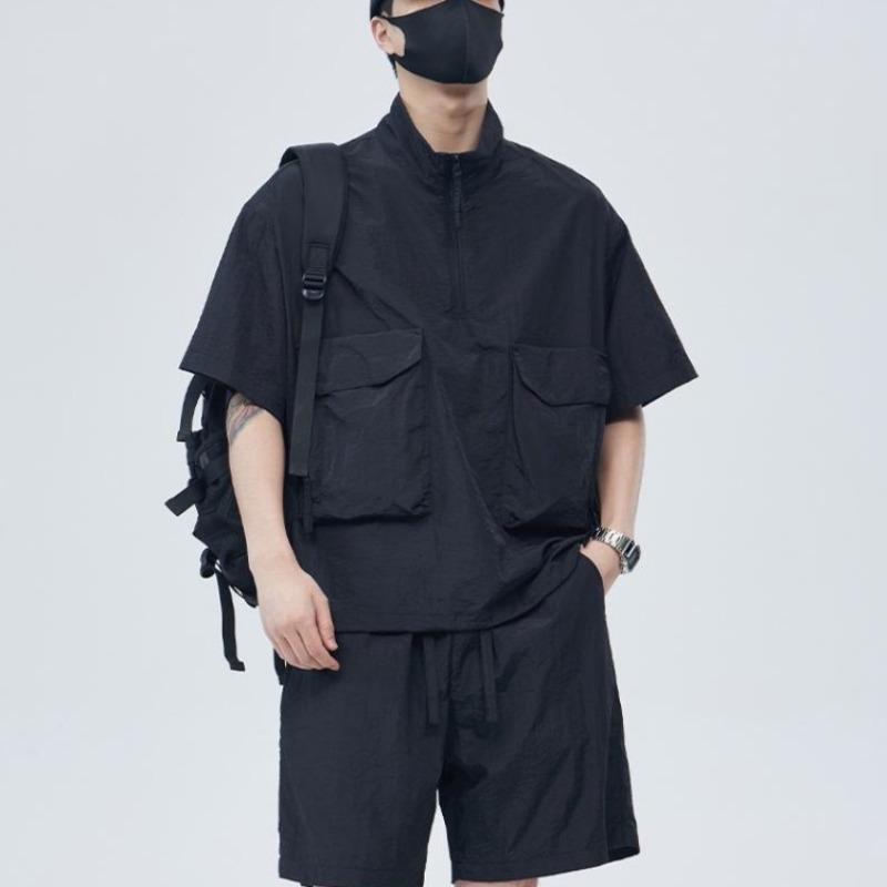 ชุดกีฬาลำลองฤดูร้อนสำหรับผู้ชา - Outdoor Sportswear บทวิจารณ์และราคา