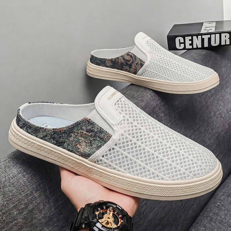 รองเท้าแตะตาข่ายแบบมีรูระบายอา - Outdoor Sports Shoes บทวิจารณ์และราคา