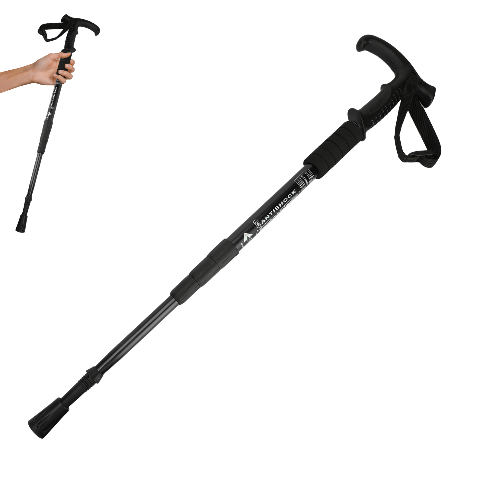 ไม้เท้าอลูมิเนียมอัลลอยสำหรับเ - Outdoor Sport Climbing Gear บทวิจารณ์และราคา