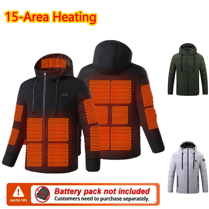 เสื้อแจ็คเก็ตมีฮู้ดให้ความร้อน - Outdoor Sport Jacket Men บทวิจารณ์และราคา