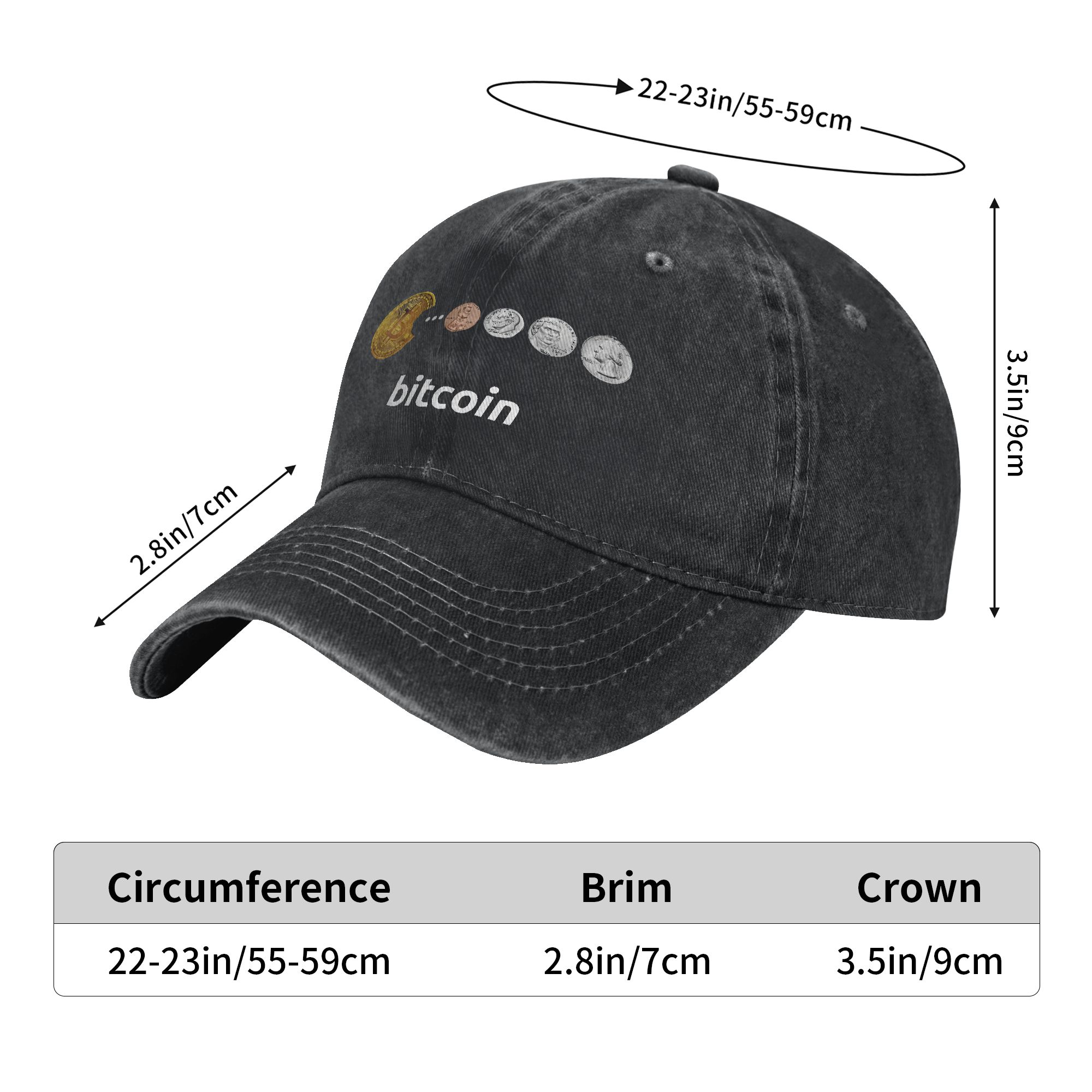 หมวกเบสบอล Bitcoin Sun y2k สุด - Outdoor Sport Ideas บทวิจารณ์และราคา