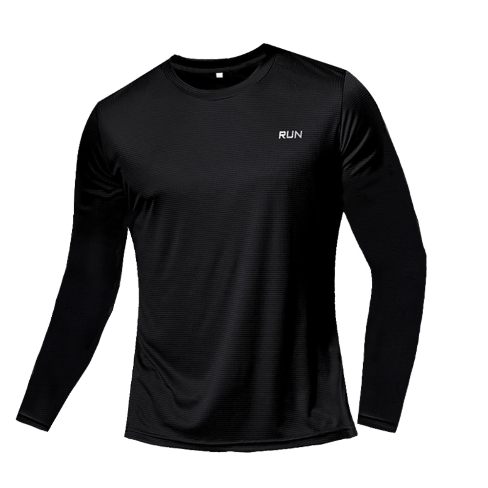 เสื้อกีฬาแขนยาวคอกลมแบบลำลอง ร - Outdoor Sportswear บทวิจารณ์และราคา