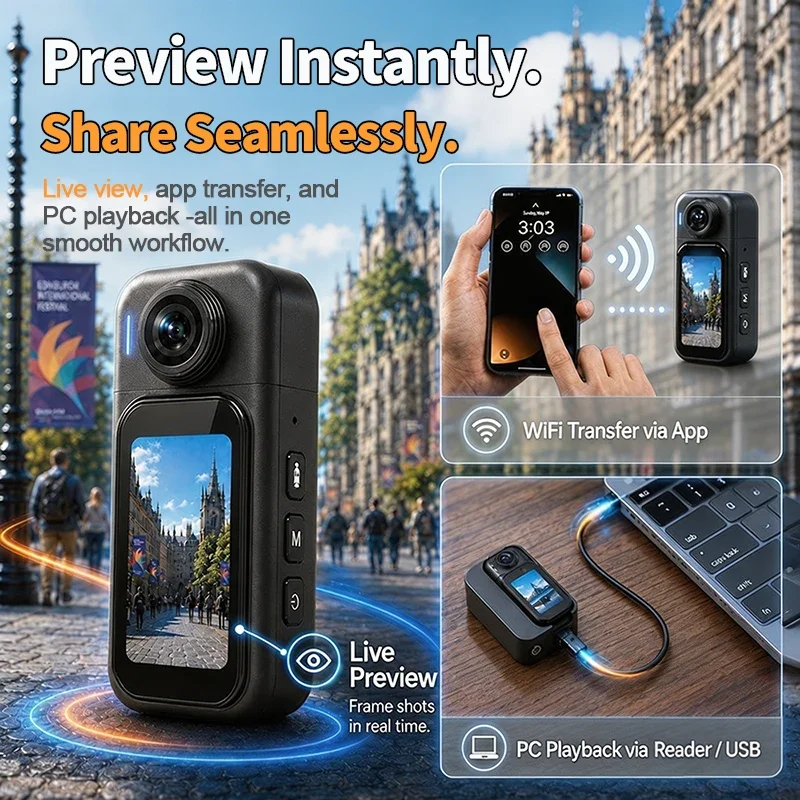 กล้อง 4K/1080P/30FPS HD กล้องม - Outdoor Sport Ideas บทวิจารณ์และราคา