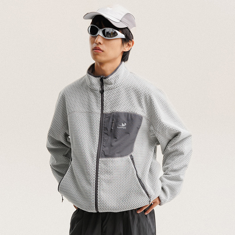 ฤดูใบไม้ร่วงฤดูหนาวขนแกะโพลาร์ - Outdoor Sport Jacket Men บทวิจารณ์และราคา