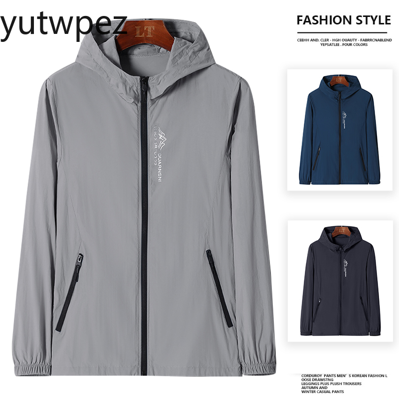 UPF50+ ฤดูร้อนกลางแจ้งแห้งเร็ว - Outdoor Sport Jacket Men บทวิจารณ์และราคา