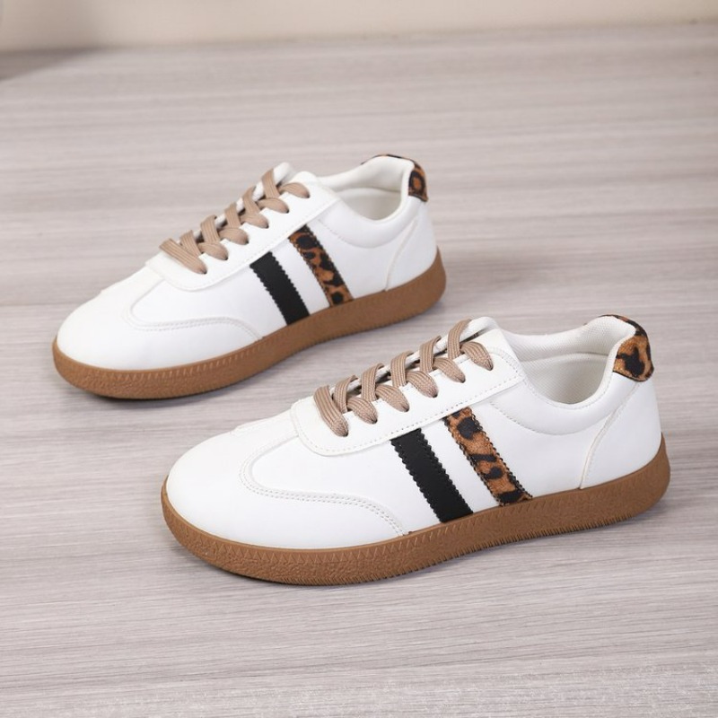 รองเท้าผ้าใบสีขาวแบบผูกเชือกสำ - Outdoor Sports Shoes บทวิจารณ์และราคา