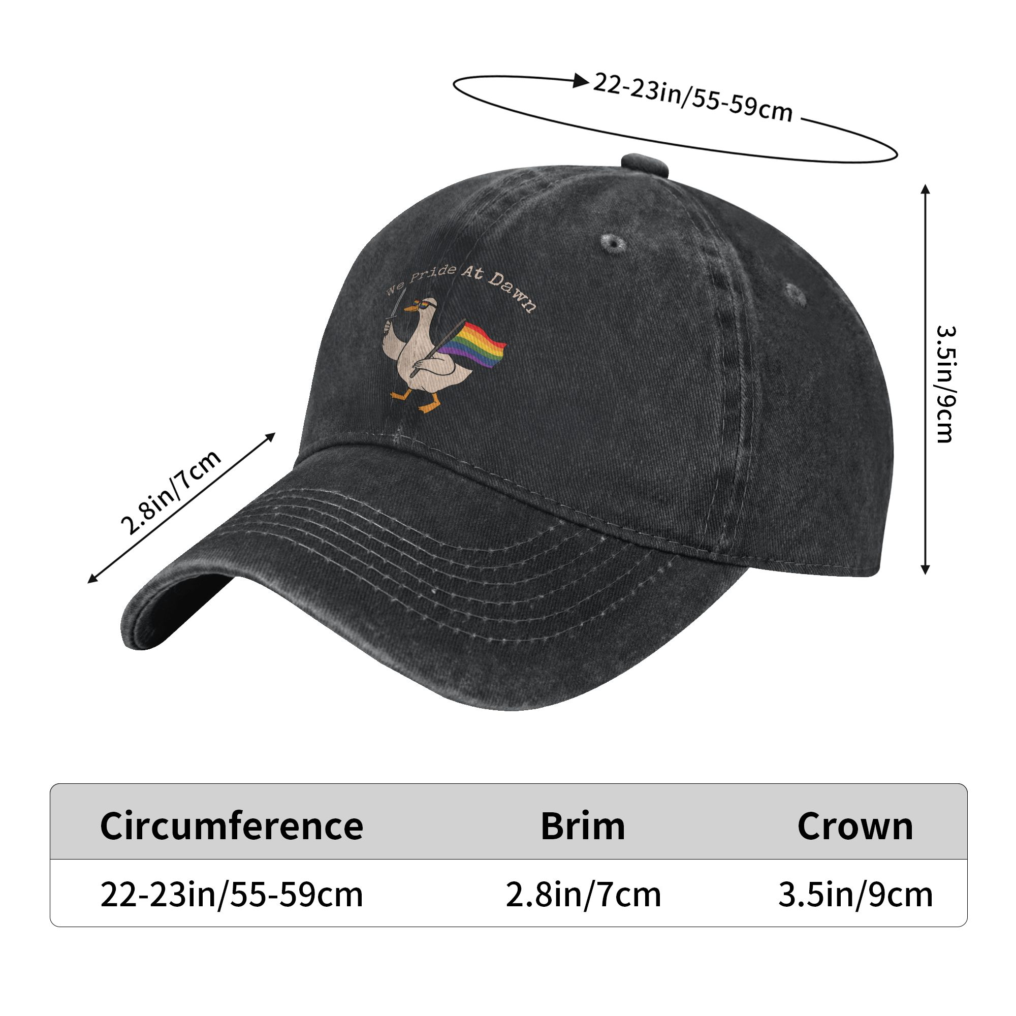 หมวกเบสบอลแบบซักได้ We Pride A - Outdoor Sport Hat Classic บทวิจารณ์และราคา